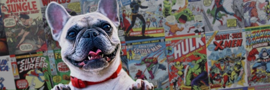 comic book dog