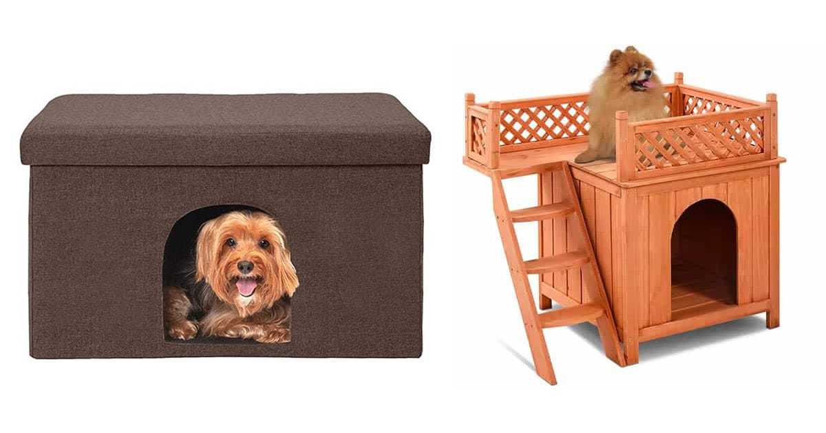 indoor dog house crate
